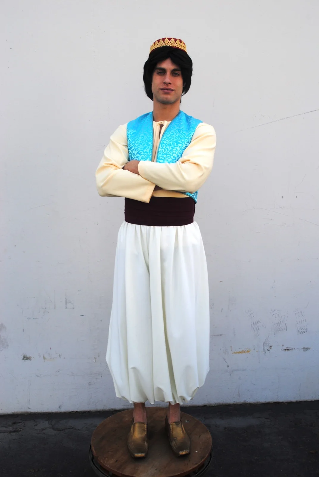 Arabian Prince party character in Boise