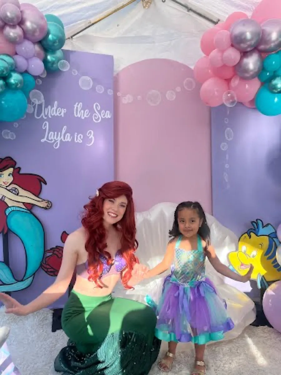 Little Mermaid party character photo 5