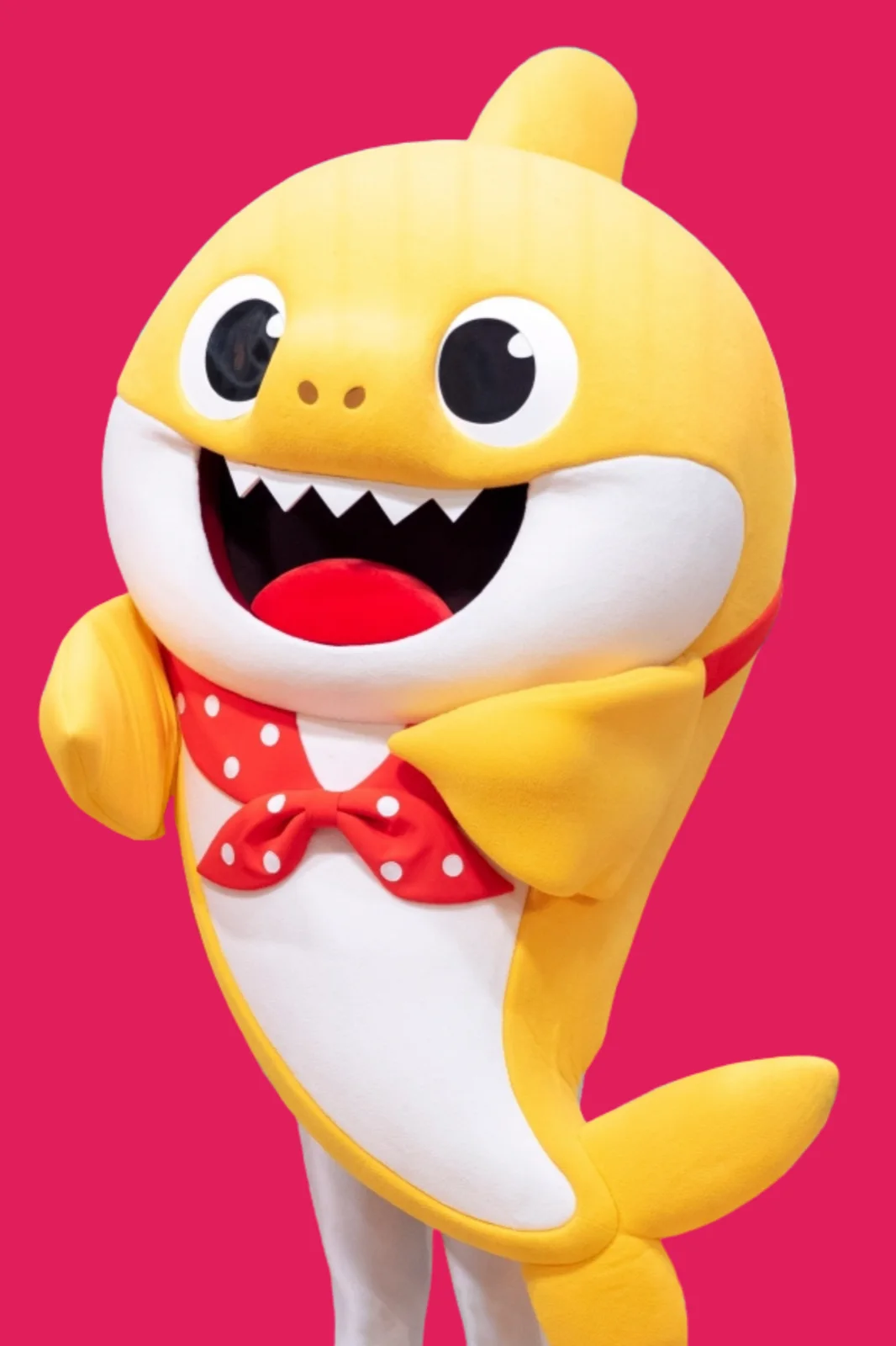 Singing Shark party character in Boise