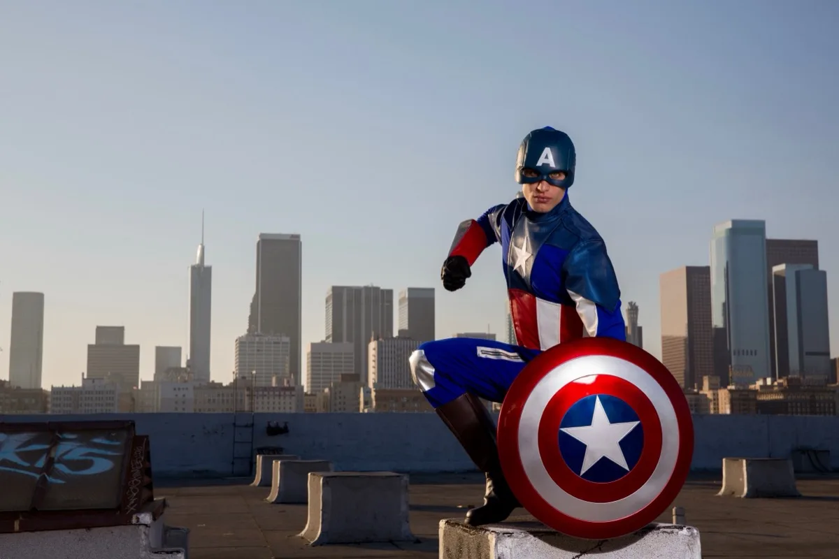 American Hero party character photo 2