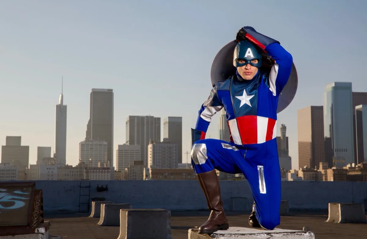 American Hero party character photo 3
