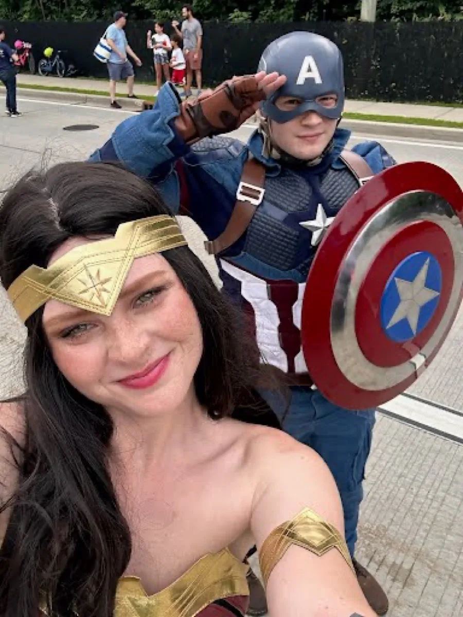 American Hero party character photo 4