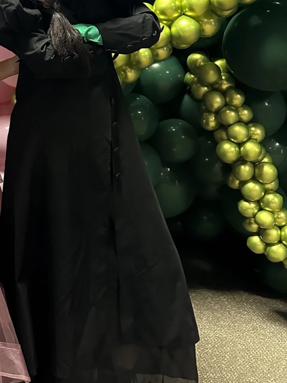 Emerald Witch party character in Boise