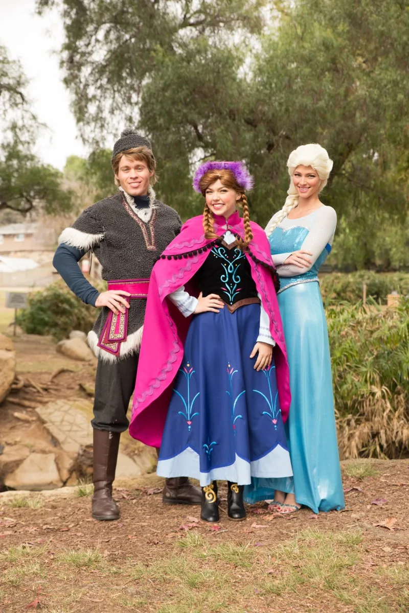 Snow Queen party character photo 4