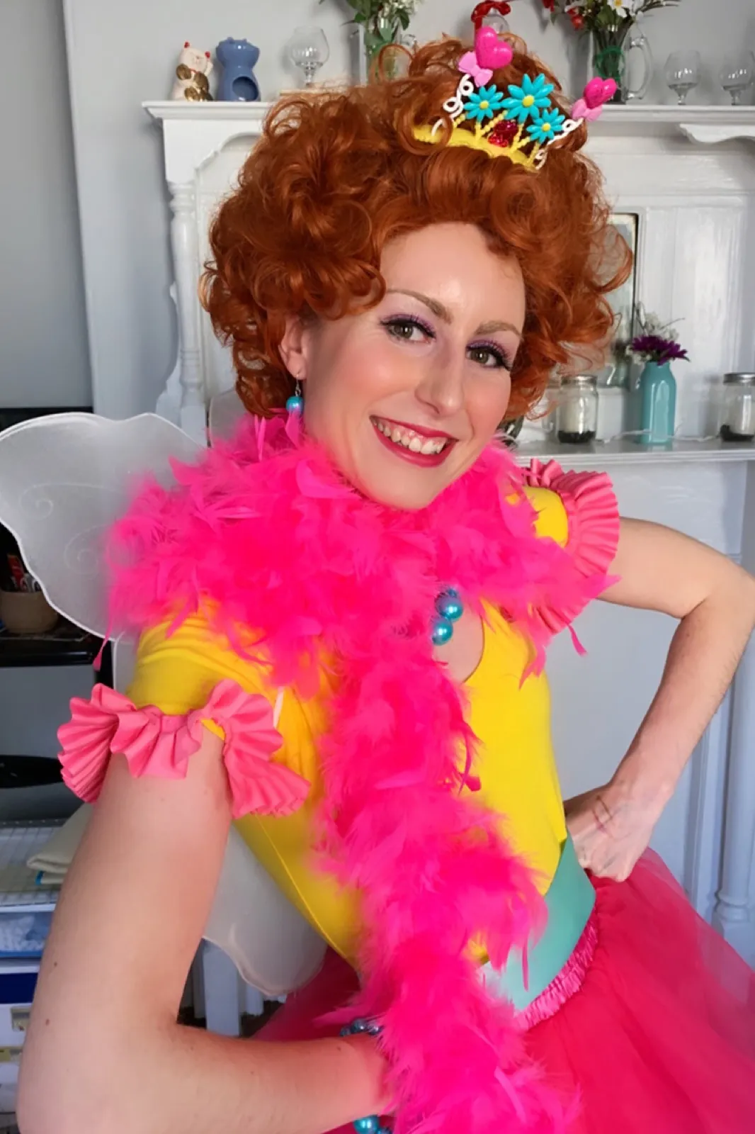 Fancy Girl party character in Boise