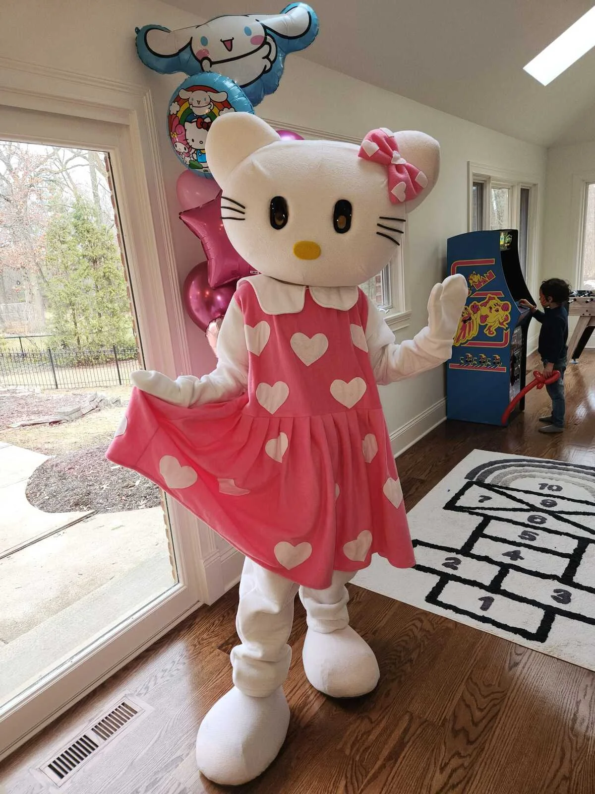 Princess Kitty party character in Boise