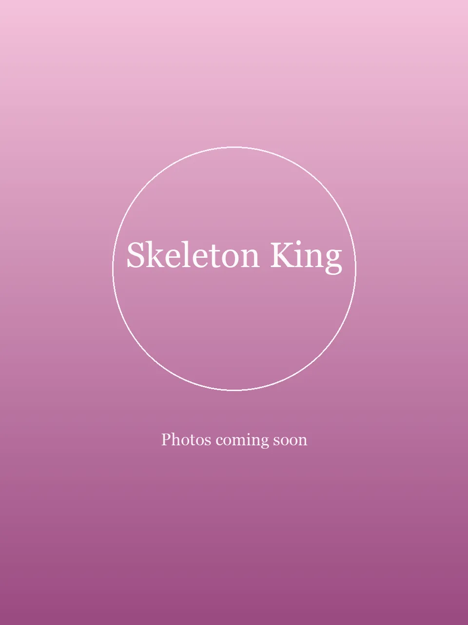 Skeleton King party character in Boise