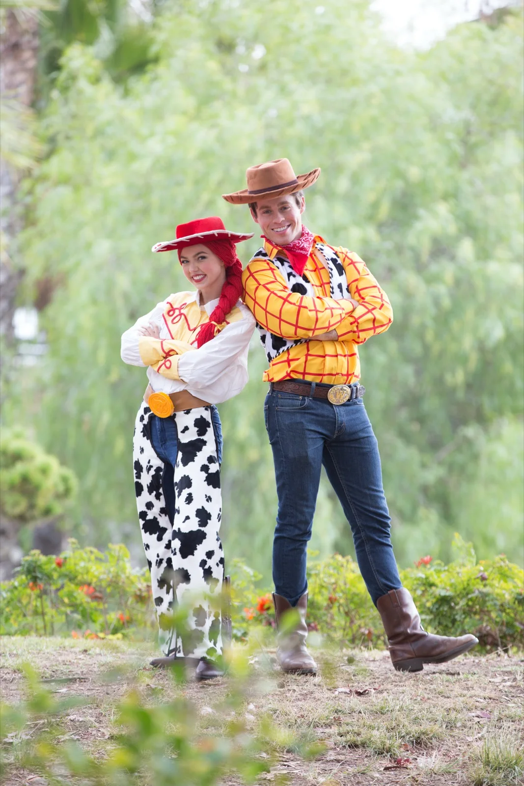 Cow Girl party character in Boise