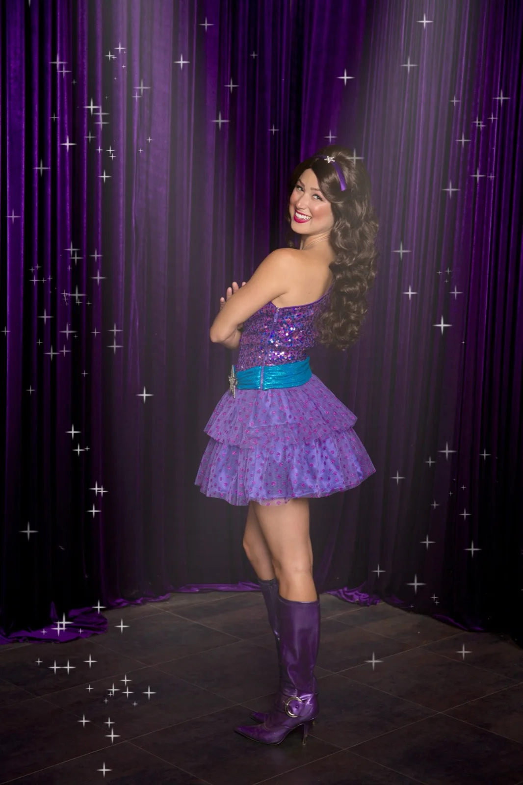 Pop Star Princess party character in Boise