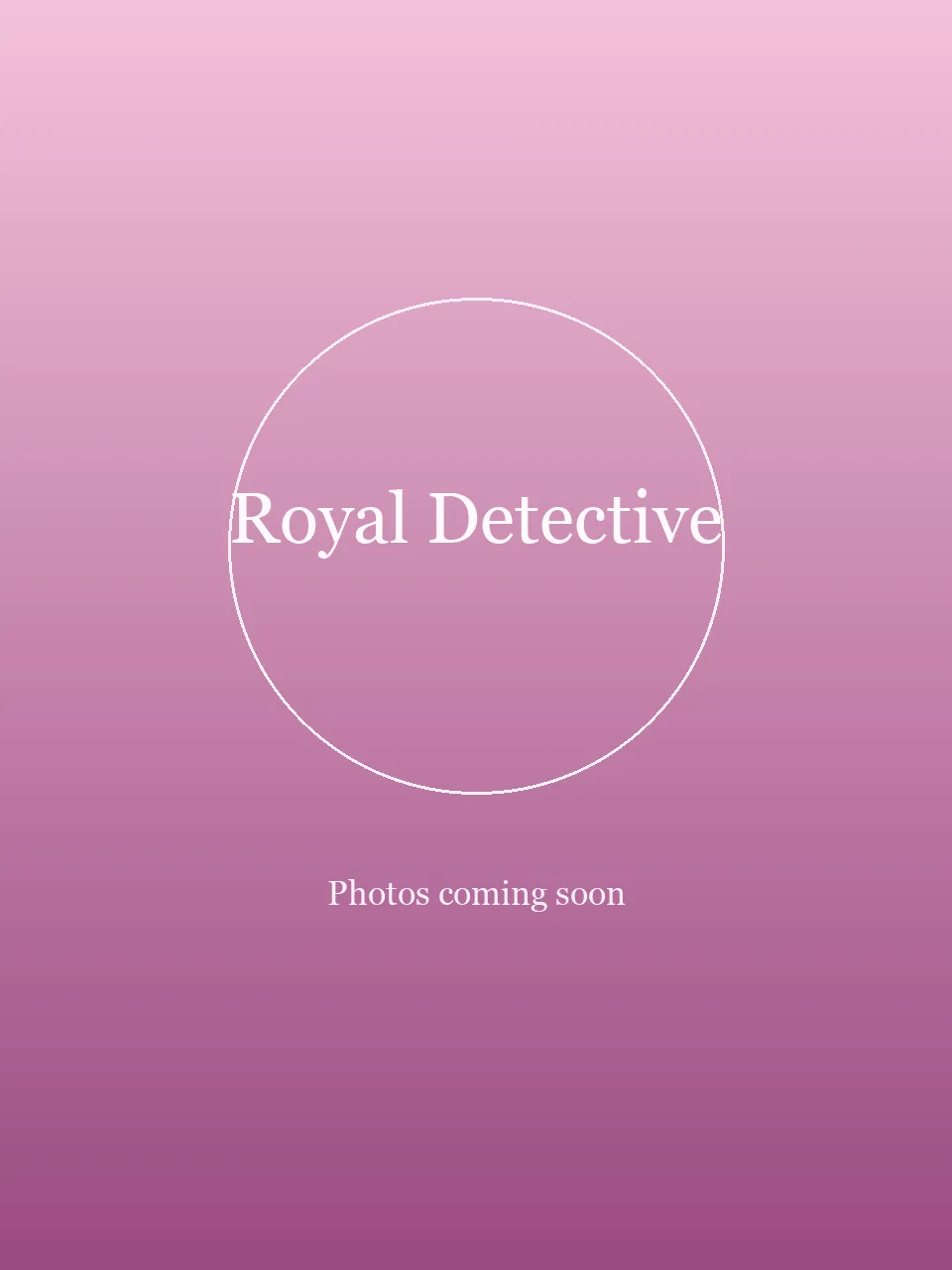 Royal Detective party character in Boise