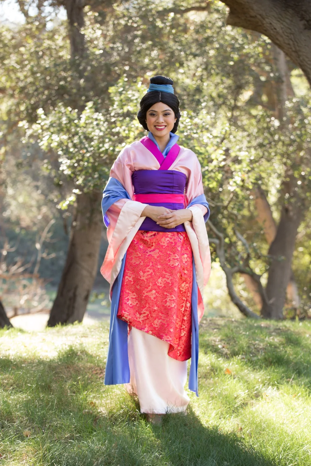 Asian Princess party character in Boise