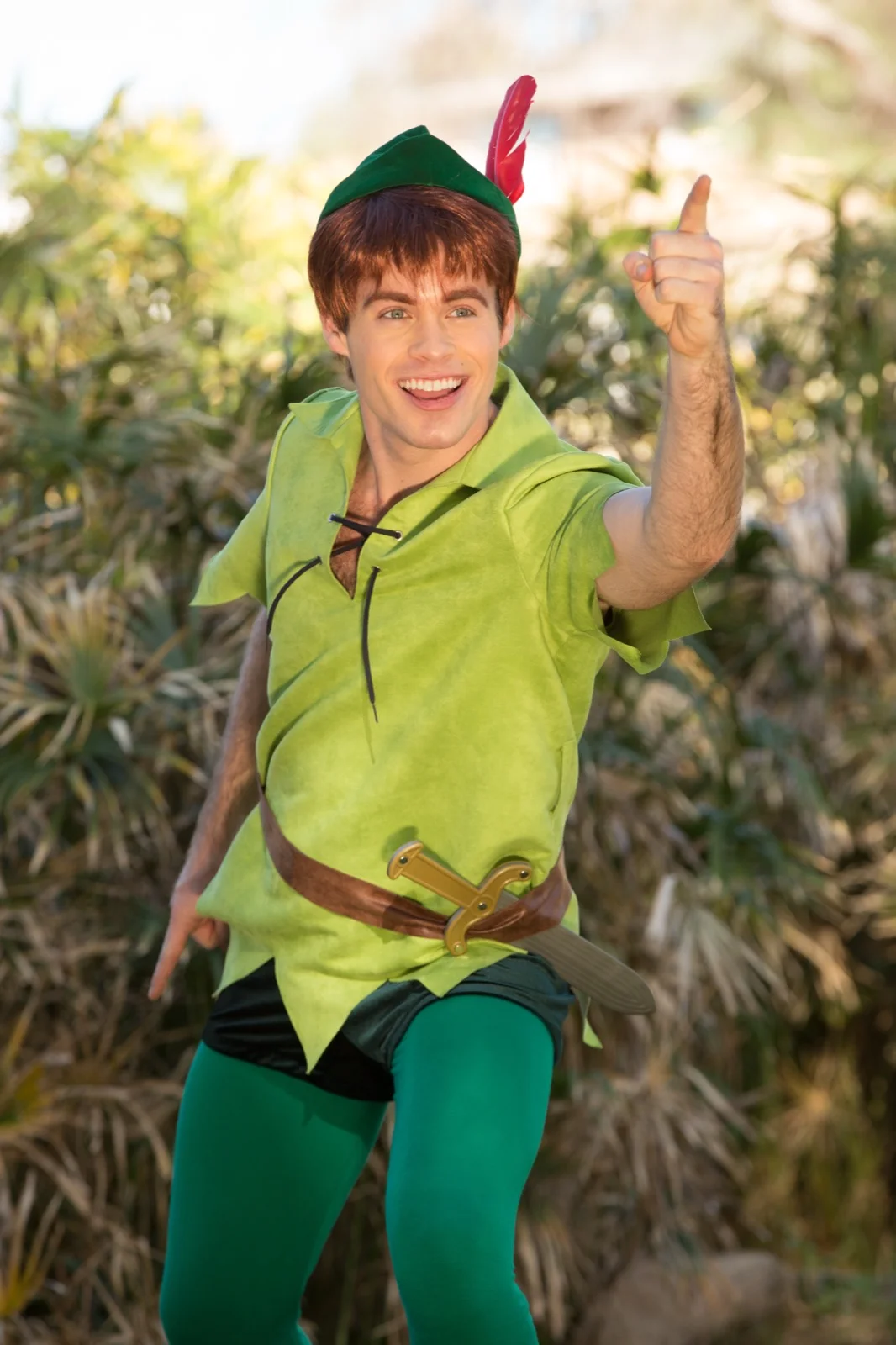 Neverland Boy party character in Boise