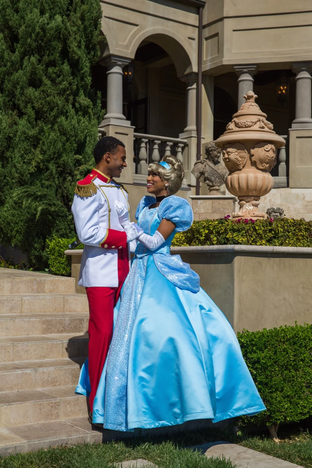 Prince Charming party character in Boise