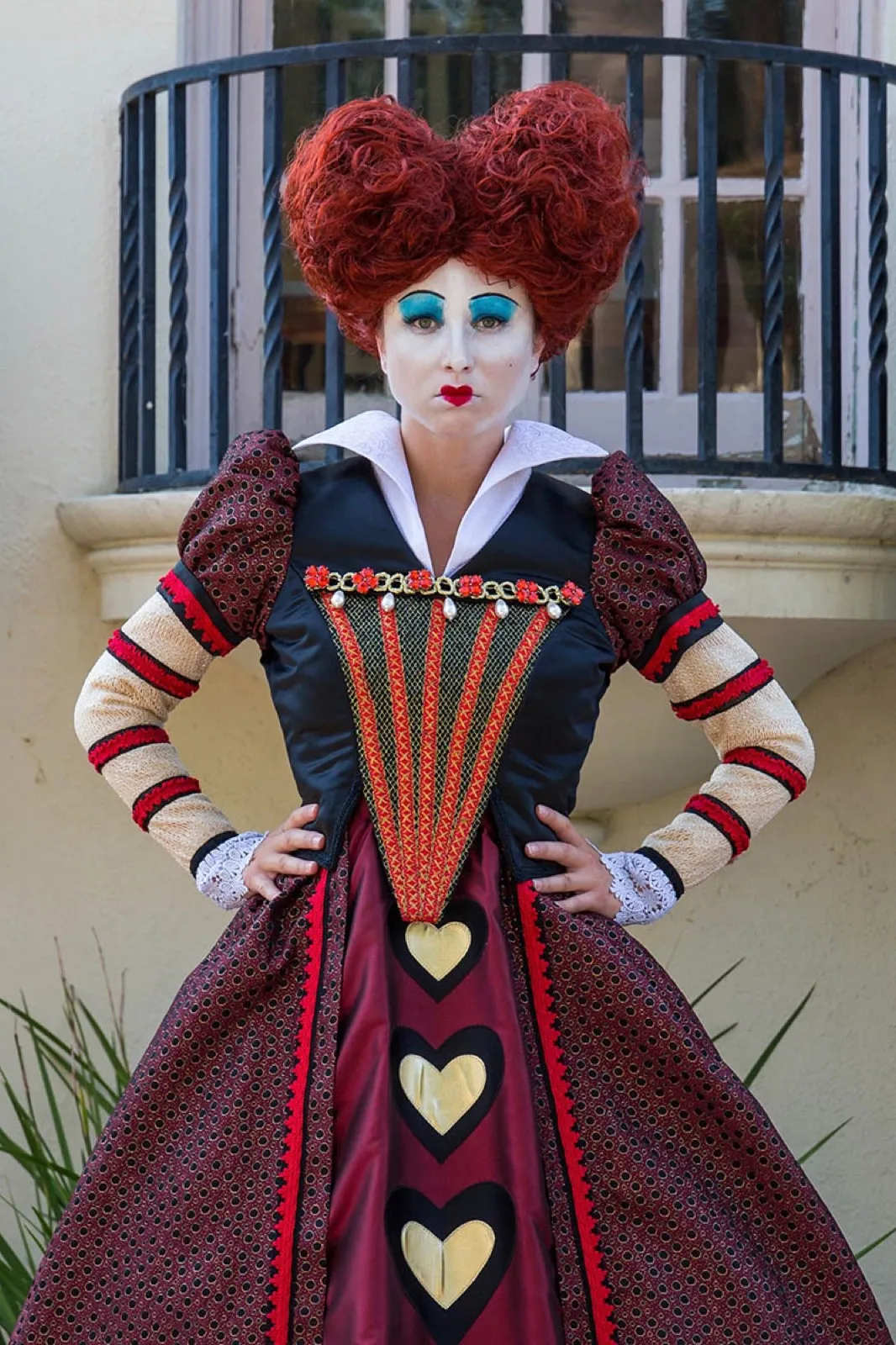 Red Queen – Wonderland party character in Boise