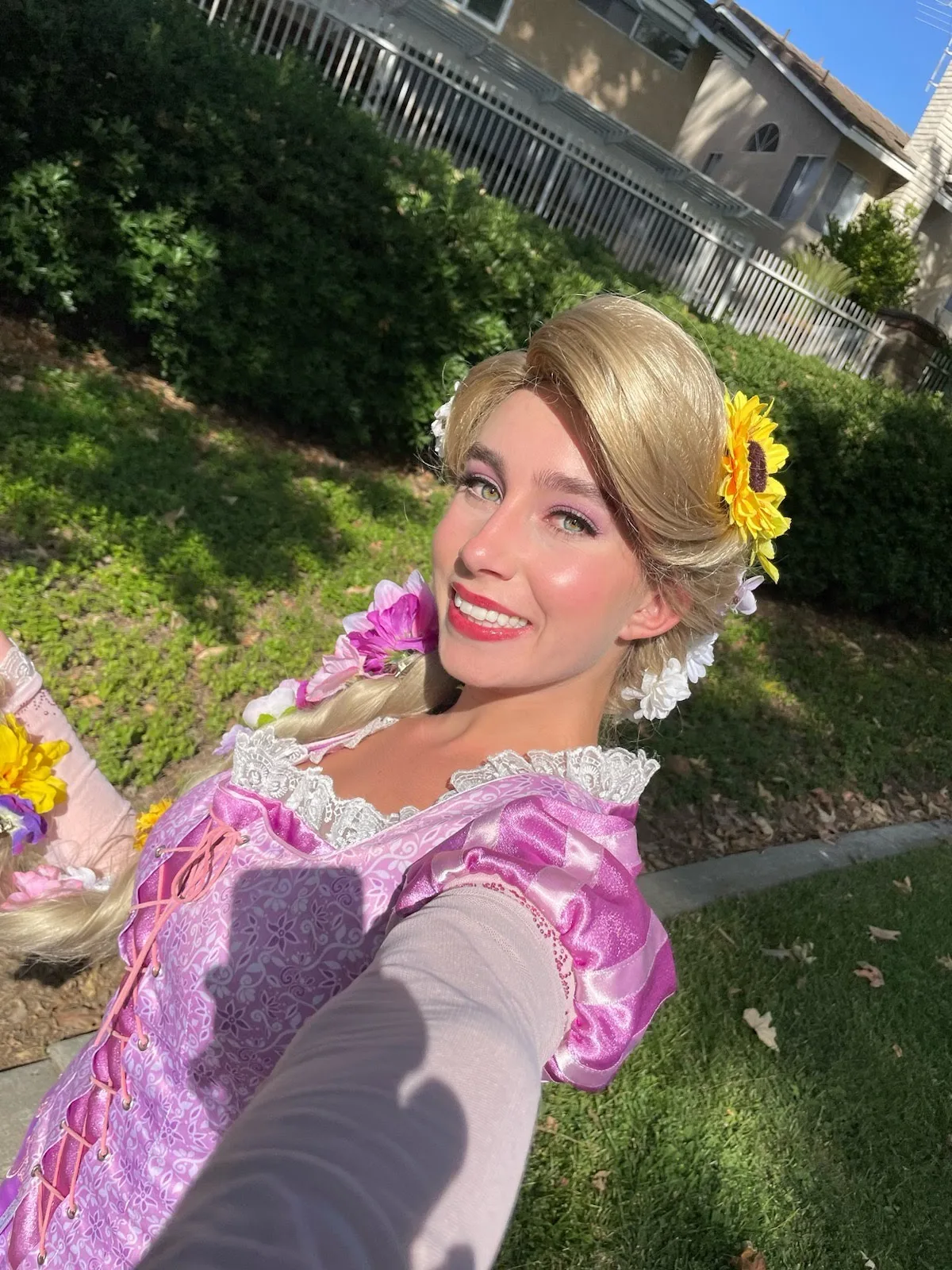 Tower Princess party character in Boise