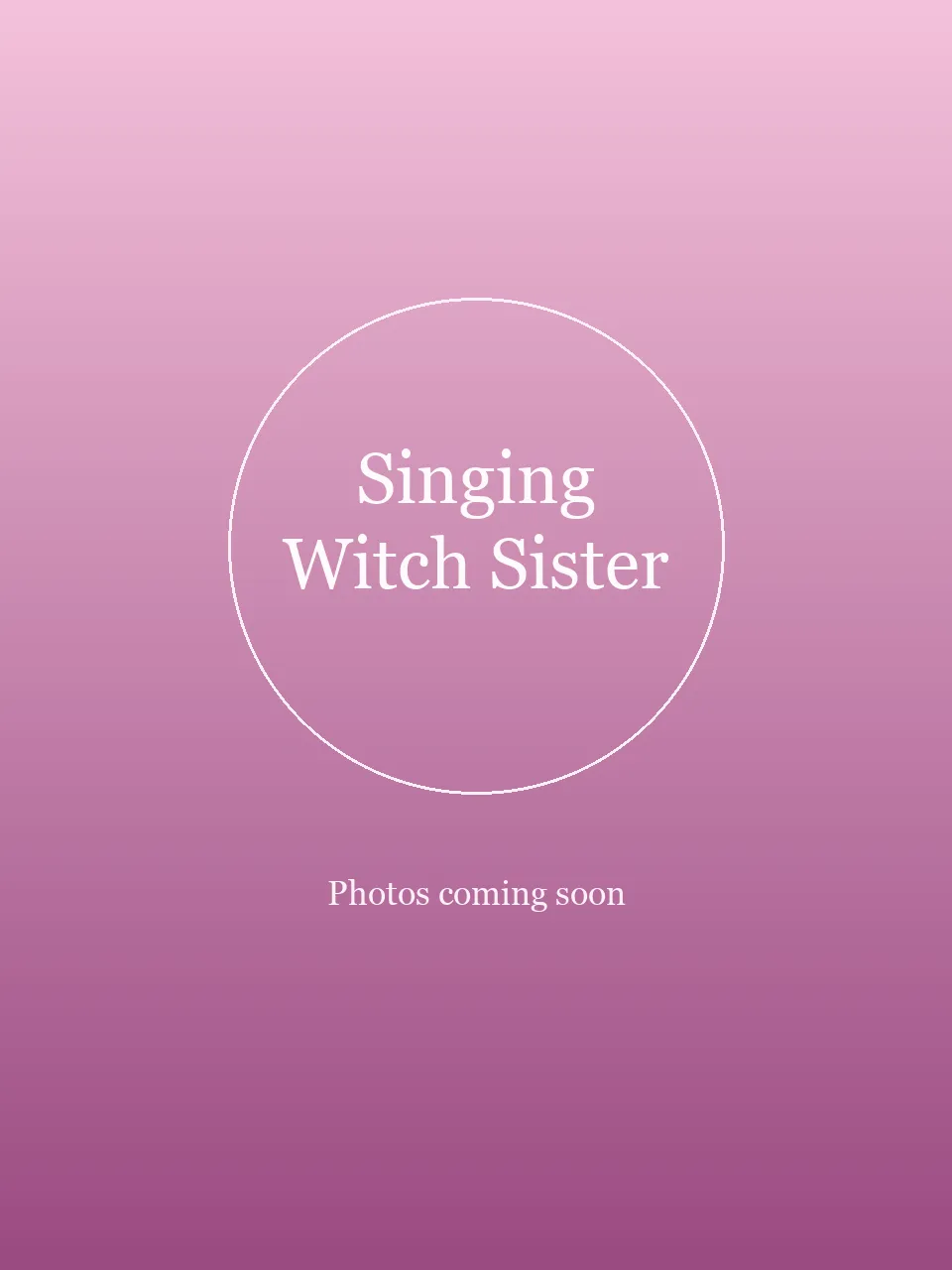 Singing Witch Sister party character in Boise