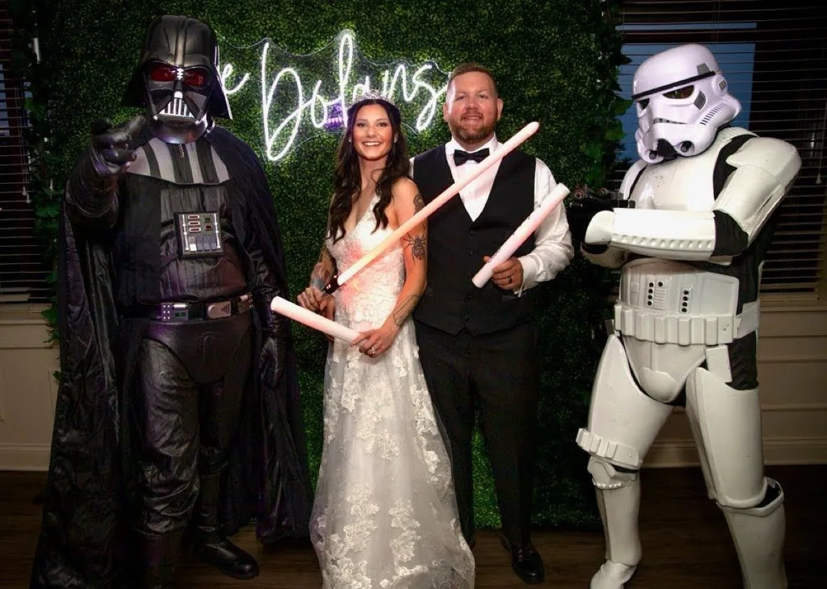 Trooper party character photo 2