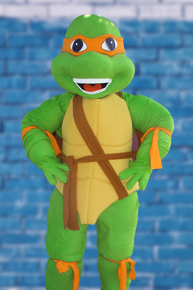 ninja turtle party character for hire